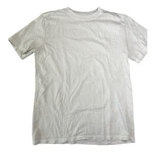 Talentless beige bone short sleeve crew neck tee shirt small